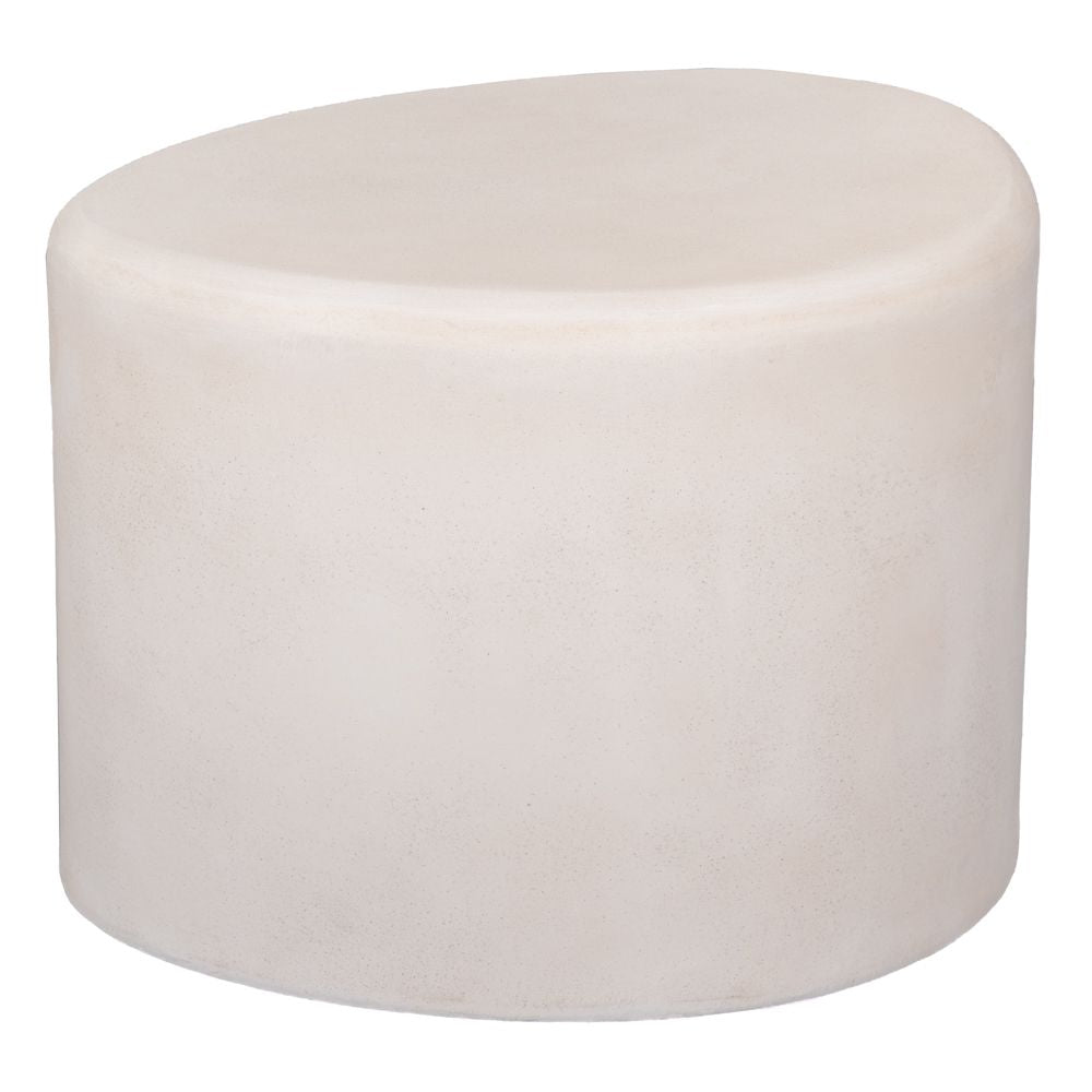 ΛΕΥΚΟ ΒΟΗΘΗΤΙΚΟ ΤΡΑΠΕΖΑΚΙ ΑΠΌ MDF ΜΕ ΑΚΑΝΟΝΙΣΤΟ ΣΧΗΜΑ 50X40X35EK