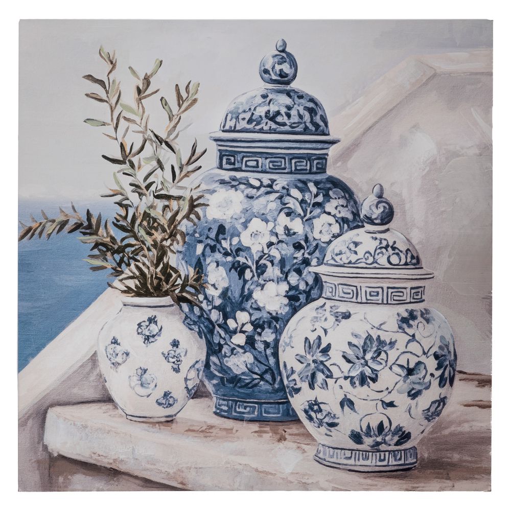 PLANT ΠΙΝΑΚΑΣ ΣΕ ΤΥΠΩΜΕΝΟ ΚΑΜΒΑ 80Χ80ΕΚ