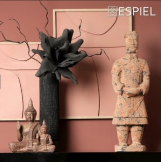 Φιγούρα Καθιστός Βούδας Μπεζ 19εκ 19x12,8x7,8εκ BOD134