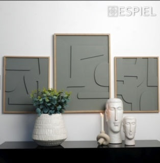 Μπολ λευκό "Scratched" 25x25x22,5εκ NFU502