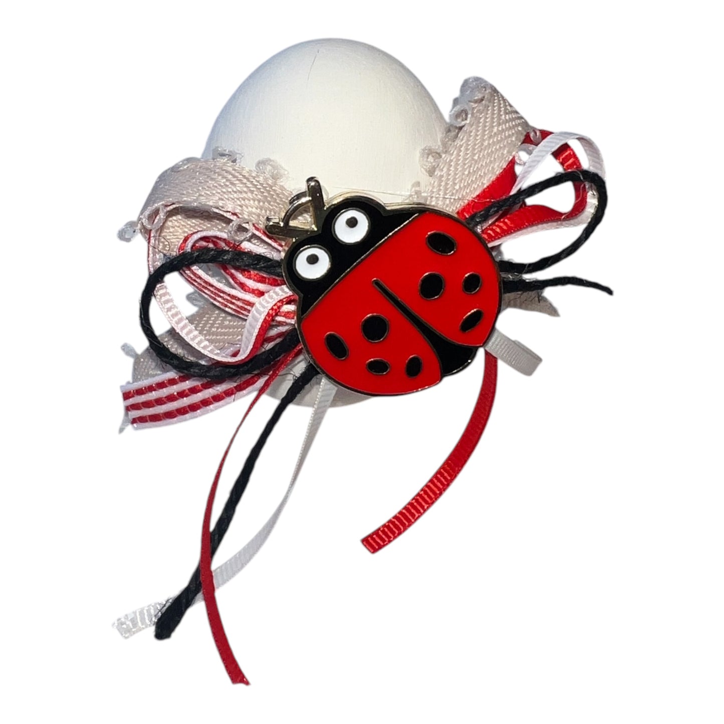 Αυγό Κλειστό Πασχαλιά Λευκό 7cm 15411-00Ε