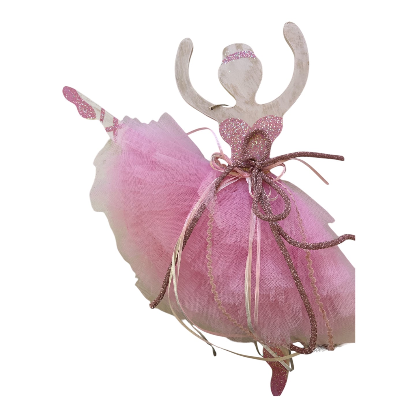 Λαμπάδα Ζωγραφική Μπαλαρίνα Τούλι Ροζ 15166-Α