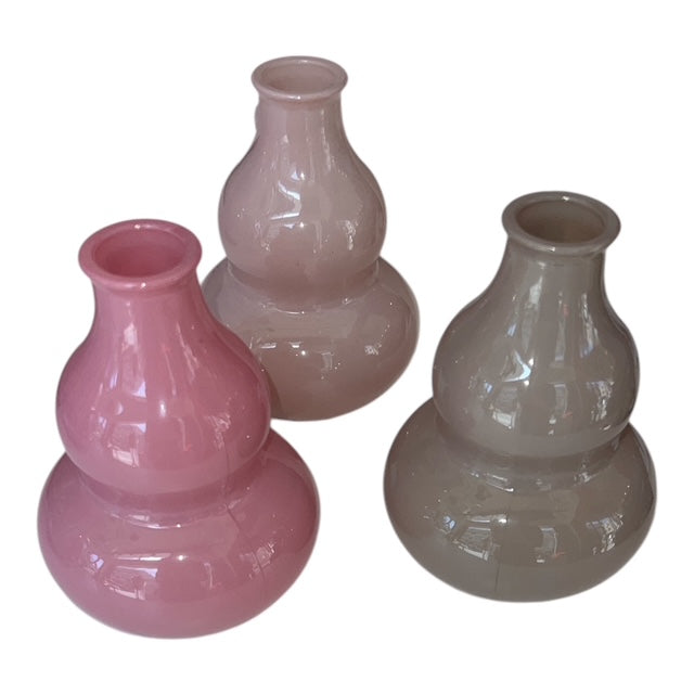 Βαζάκι Μπεζ Γυάλινο 9x9x13cm GE-12502355C