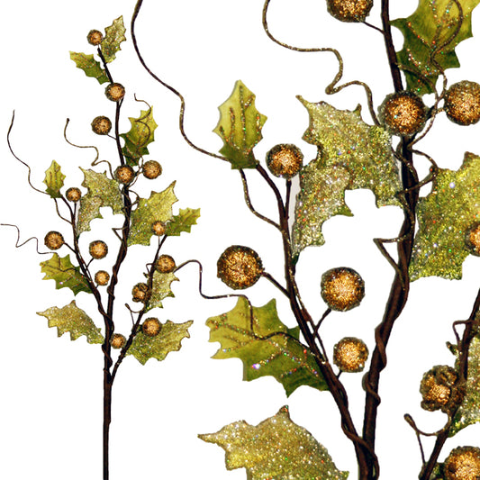 Χριστουγεννιάτικο Κλαδί Γκι Berry Υ90cm.  99-00-10908