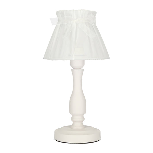 ΛΑΜΠΑ ΕΠΙΤΡΑΠΕΖΙΑ  40W E27 ΛΕΥΚΟ ΜΕ ΚΑΠΕΛΟ ΛΕΥΚΟ ΔΙΑΦΑΝΕΙΑ