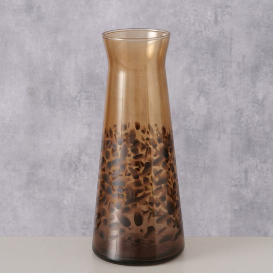 ΚΑΝΑΤΑ ΚΑΦΕ Leony H 25cm D11cm 1.145ml ΓΥΑΛΙ Glass lacquered