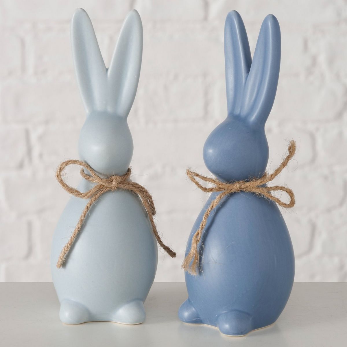 ΛΑΓΟΣ 2/ass ΦΙΓΟΥΡΑ ΓΑΛΑΖΙΟ / ΜΠΛΕ Paddy 7Χ7Χ19cm ΚΕΡΑΜΙΚΟ