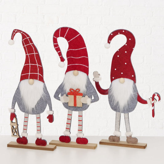 ΞΩΤΙΚΟ Lucky 3/ass ΓΚΡΙ/ΚΟΚΚΙΝΟ 20Χ5Χ51 cm MDF Polyester-felt