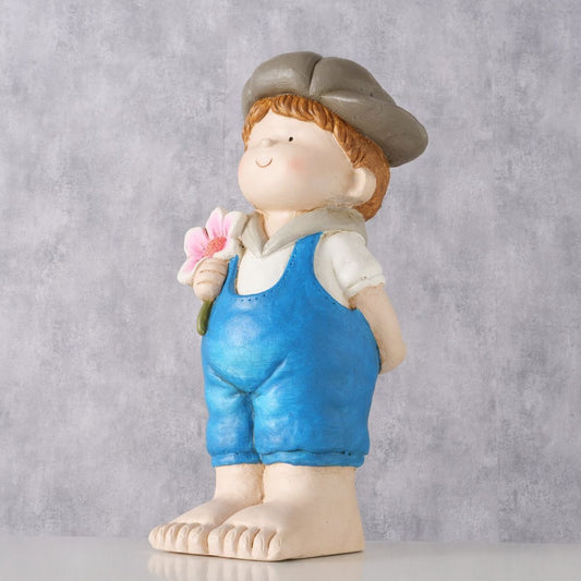 ΑΓΟΡΙ ΦΙΓΟΥΡΑ 20X15X39 cm ΜΠΛΕ ΓΚΡΙ ANDERS  Magnesia