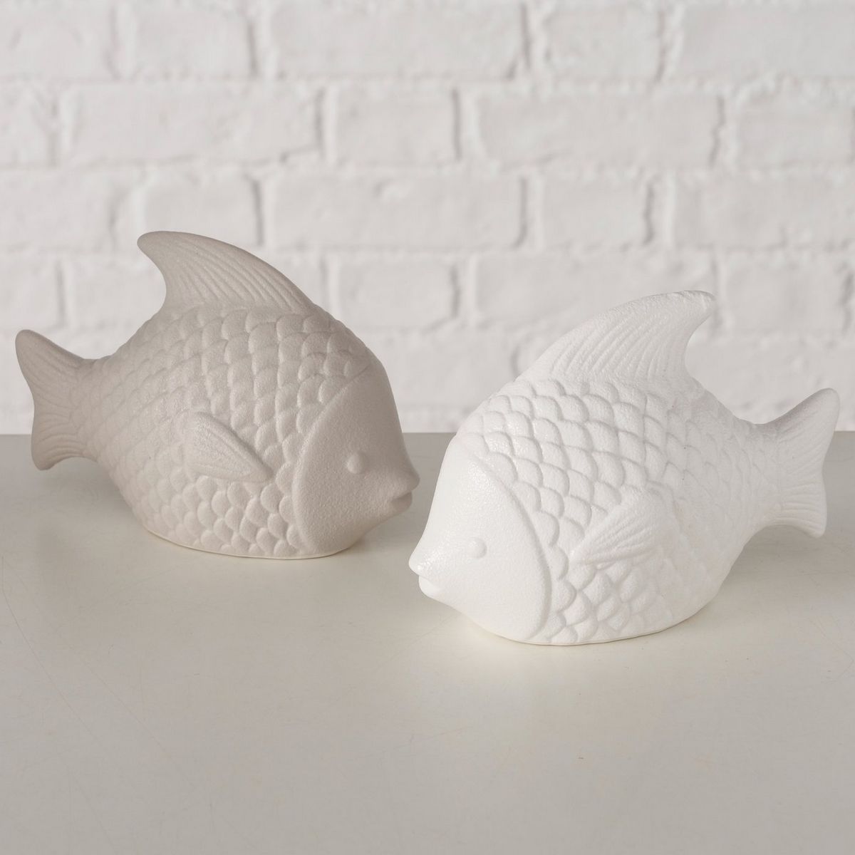 ΨΑΡΙ 2/ass Luce ΛΕΥΚΟ ΕΚΡΟΥ 12Χ6Χ9cm ΠΟΡΣΕΛΑΝΗ