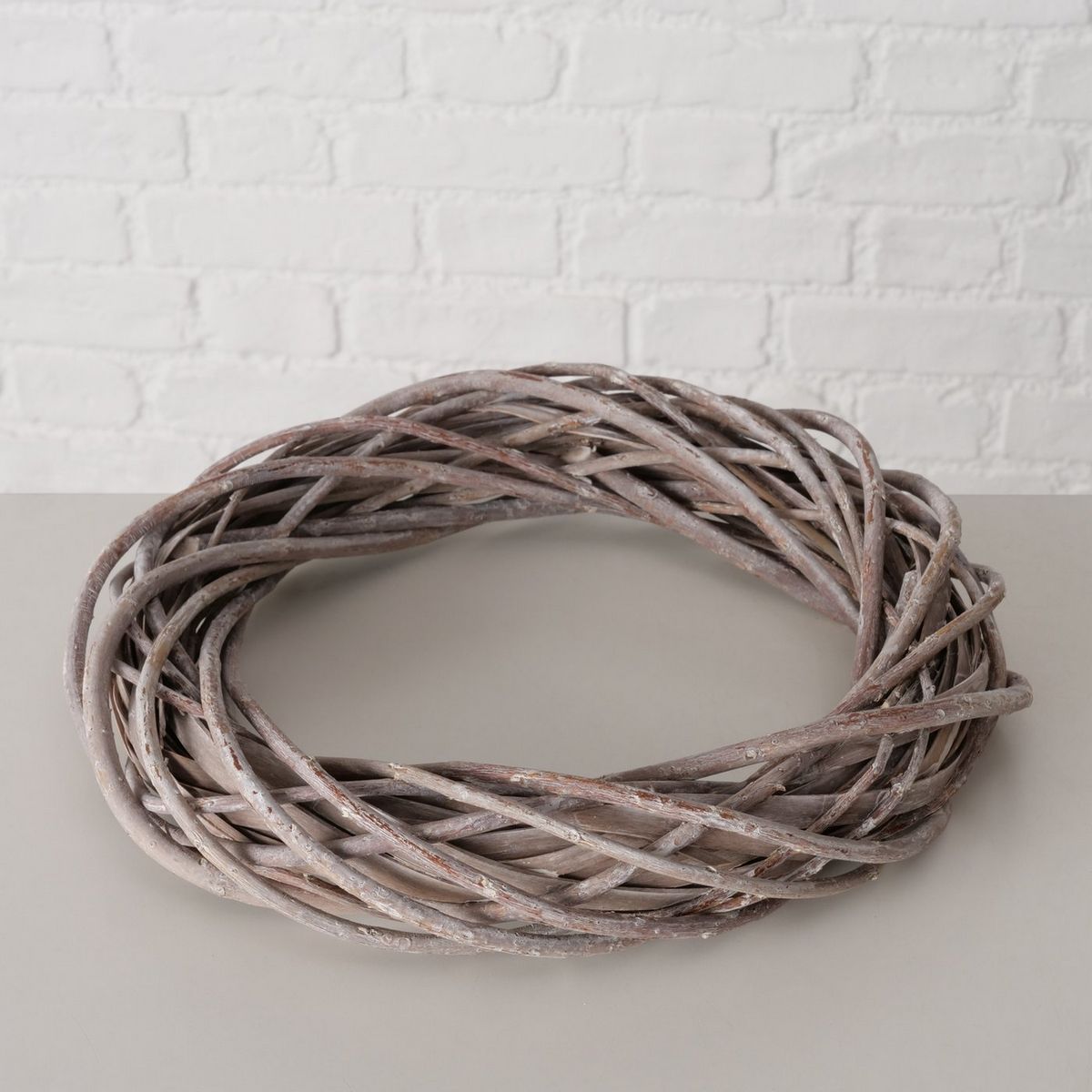 ΣΤΕΦΑΝΙ ΠΛΕΚΤΟ ΚΑΛΑΜΙ ΦΥΣΙΚΟ Nalu, H8cm D30cm,