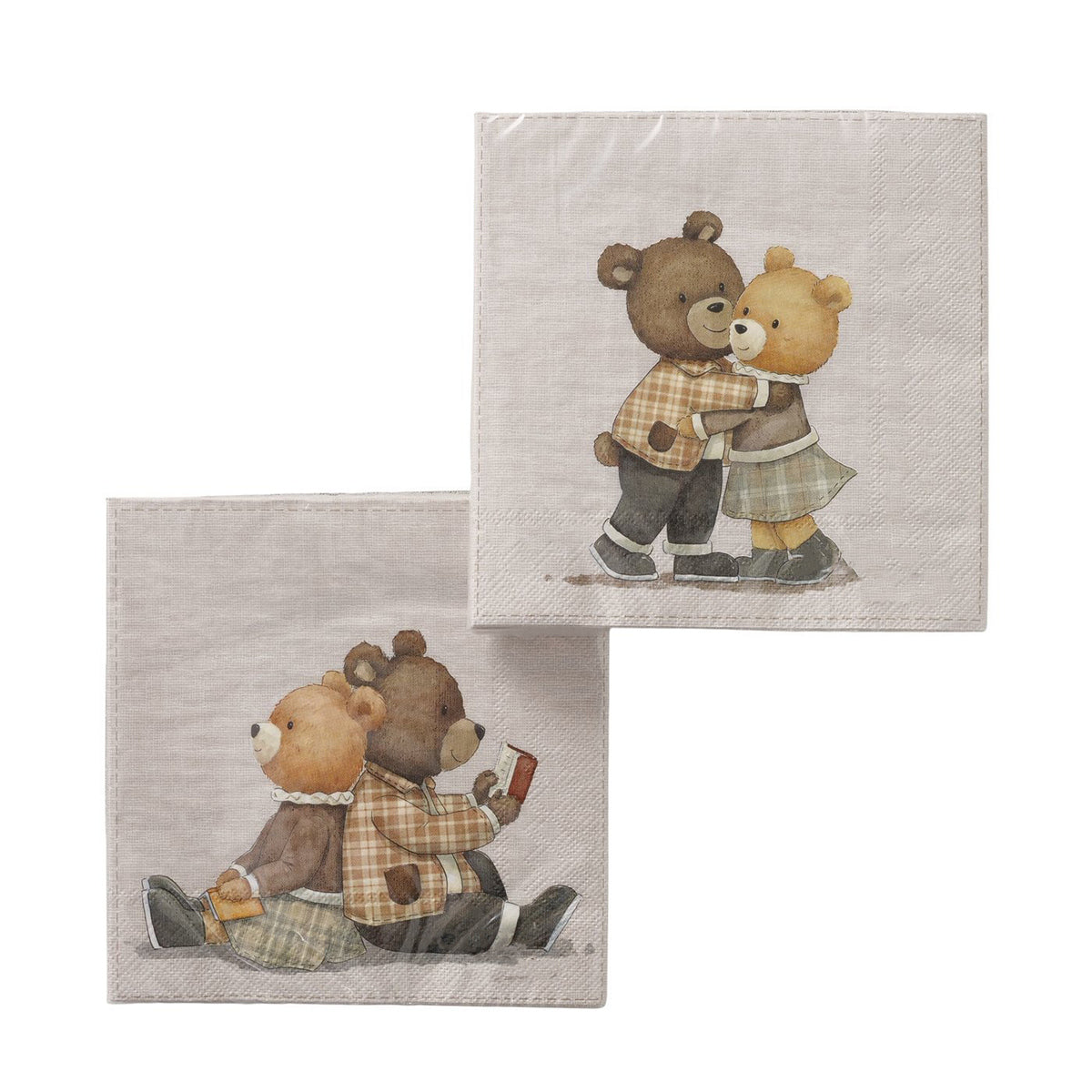 ΧΑΡΤΟΠΕΤΣΕΤΕΣ 2/ass 20τμχ ΑΡΚΟΥΔΑΚΙΑ ΖΕΥΓΑΡΙ Henry  ΧΑΡΤΙ