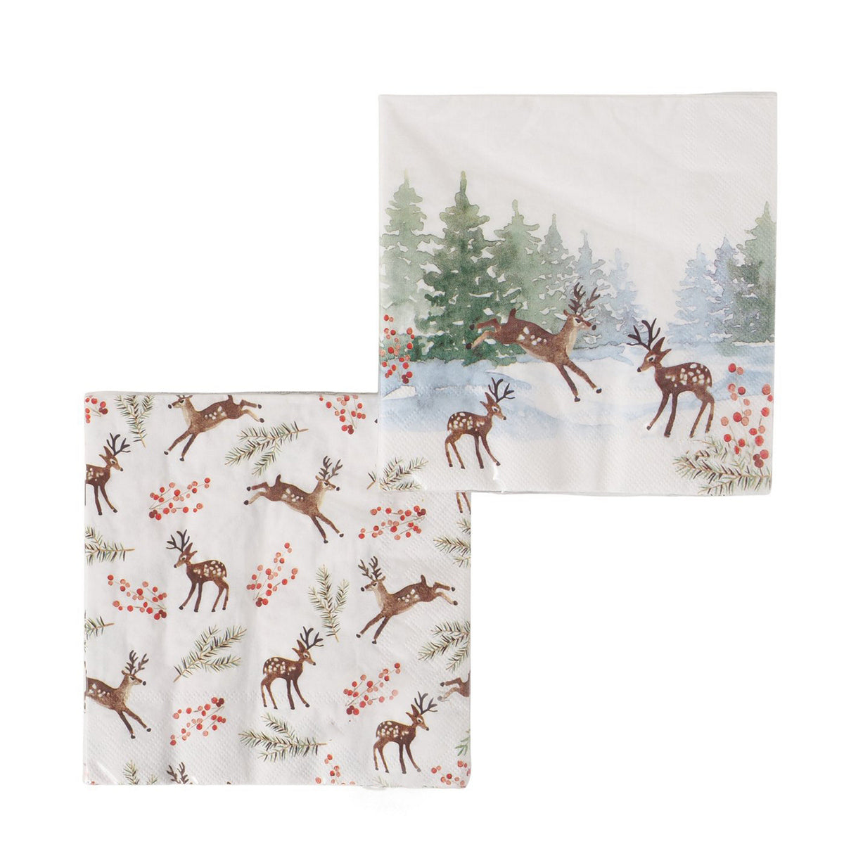 ΧΑΡΤΟΠΕΤΣΕΤΕΣ 2/ass 20τμχ ΕΛΑΦΙΑ Roxy ΛΕΥΚΟ ΚΑΦΕ ΠΡΑΣΙΝΟ ΧΑΡΤΙ