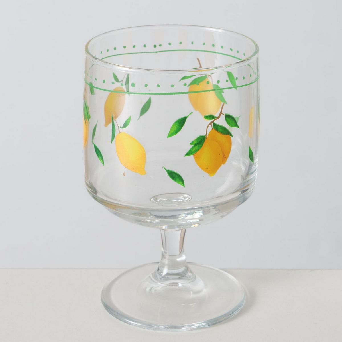 ΠΟΤΗΡΙ / ΜΠΟΛ ΛΕΜΟΝΙΑ Palermo, H12cm D8cm, ΔΙΑΦΑΝΕΣ ΓΥΑΛΙ Dishwasher proof