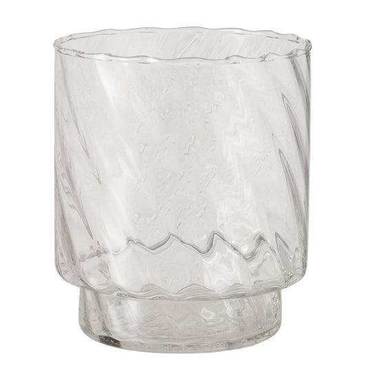 ΚΗΡΟΠΗΓΙΟ Louna ΔΙΑΦΑΝΕΣ ΓΥΑΛΙ H15cm D13cm