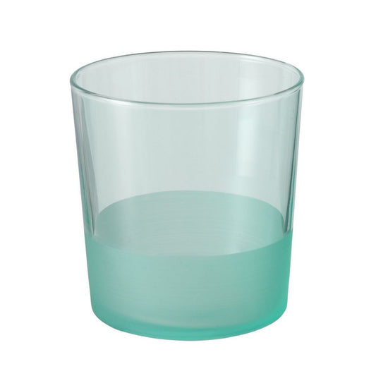 ΠΟΤΗΡΙ ΝΕΡΟΥ Turro, H9cm, D9cm ΓΥΑΛΙ ΔΙΑΦΑΝΕΣ ΤΙΡΚΟΥΑΖ lacquered