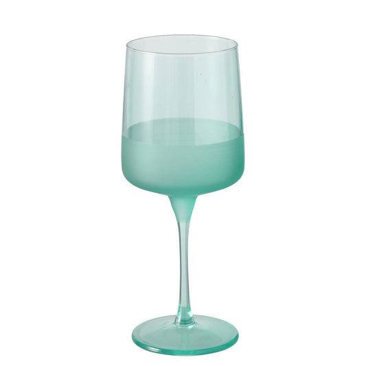 ΠΟΤΗΡΙ ΚΡΑΣΙΟΥ Turro, H21cm, D8cm ΓΥΑΛΙ ΔΙΑΦΑΝΕΣ ΤΙΡΚΟΥΑΖ lacquered