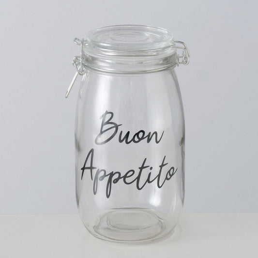 ΔΟΧΕΙΟ ΑΠΟΘΗΚΕΥΣΗΣ Cucina 1500ml H22cm D11cm ΔΙΑΦΑΝΕΣ ΓΥΑΛΙ