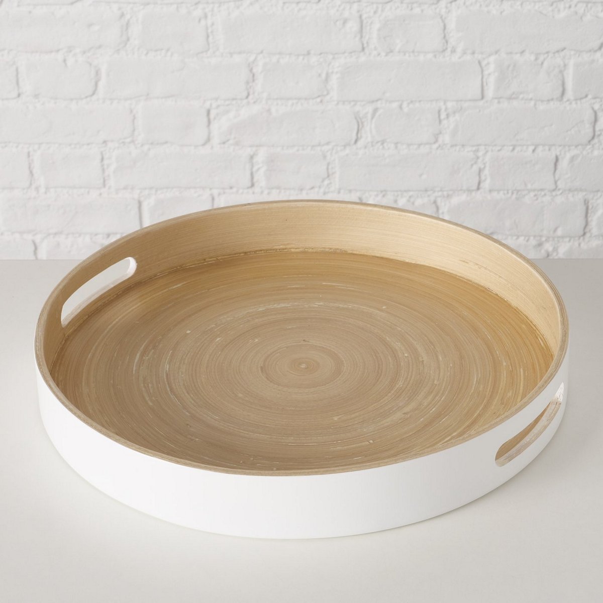 ΔΙΣΚΟΣ ΜΠΑΜΠΟΥ Bambo ΦΥΣΙΚΟ ΛΕΥΚΟ Η5cm D35cm