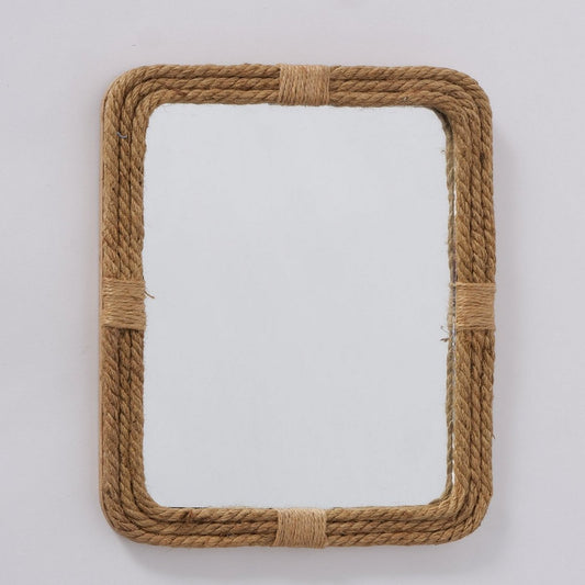 ΚΑΘΡΕΠΤΗΣ Nodo 25X31X2cm ΦΥΣΙΚΟ MDF, Jute        20-26-268