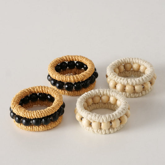 ΚΡΙΚΟΣ ΠΕΤΣΕΤΑΣ set/2, 2/ass Peran D7cm H3 ΛΕΥΚΟ ΜΑΥΡΟ ΞΥΛΟ ΑΚΑΚΙΑΣ