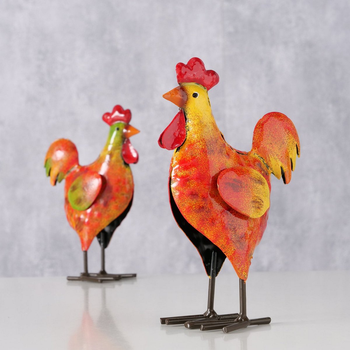 ΚΟΤΑ ΦΙΓΟΥΡΑ 2/ass Helena H6Χ10Χ15cm ΠΡΑΣΙΝΟ ΠΟΡΤΟΚΑΛΙ ΜΕΤΑΛΛΟ