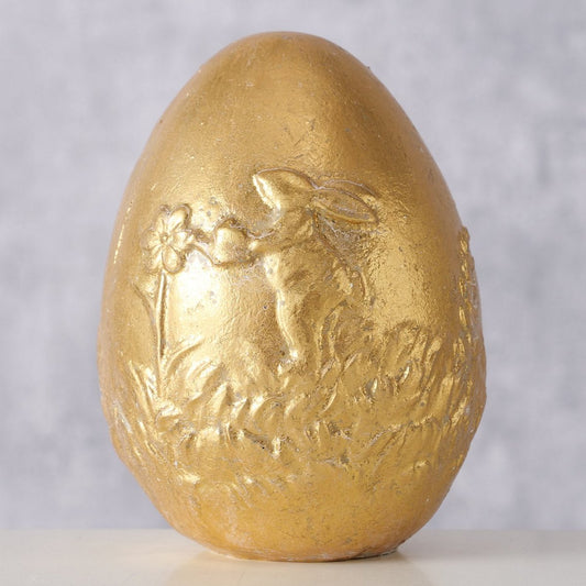 ΑΒΓΟ ΧΡΥΣΟ Gravia H9cm D6,5cm, Polyresin