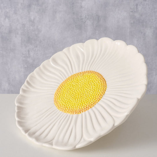 ΠΙΑΤΟ Daisy ΣΧΕΔΙΟ ΜΑΡΓΑΡΙΤΑ D22cm ΛΕΥΚΟ ΚΕΡΑΜΙΚΟ