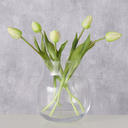 ΒΑΖΟ ΔΙΑΦΑΝΕΣ ΓΥΑΛΙ Vidra H22cm D20cm