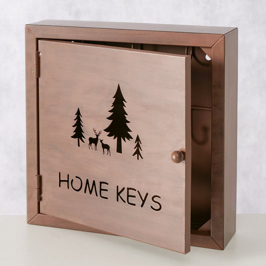 ΚΛΕΙΔΟΘΗΚΗ  H7,5cm W25,5cm ΚΑΦΕ ΜΕΤΑΛΛΟ