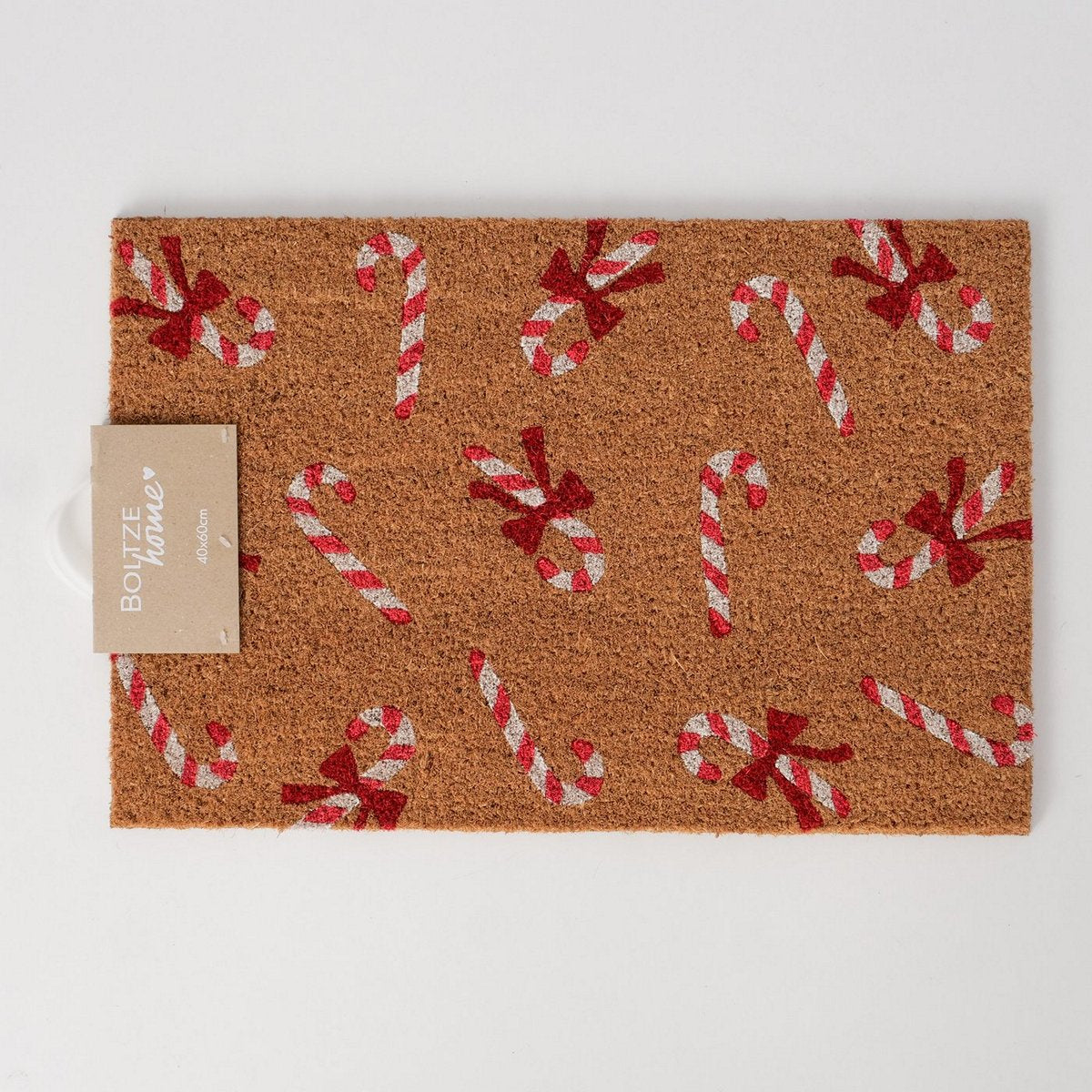 ΠΑΤΑΚΙ ΕΙΣΟΔΟΥ ΚΑΡΑΜΕΛΕΣ Candy 60X40X1,2cm, PVC, ΚΟΚΟΦΟΙΝΙΚΑΣ Natural