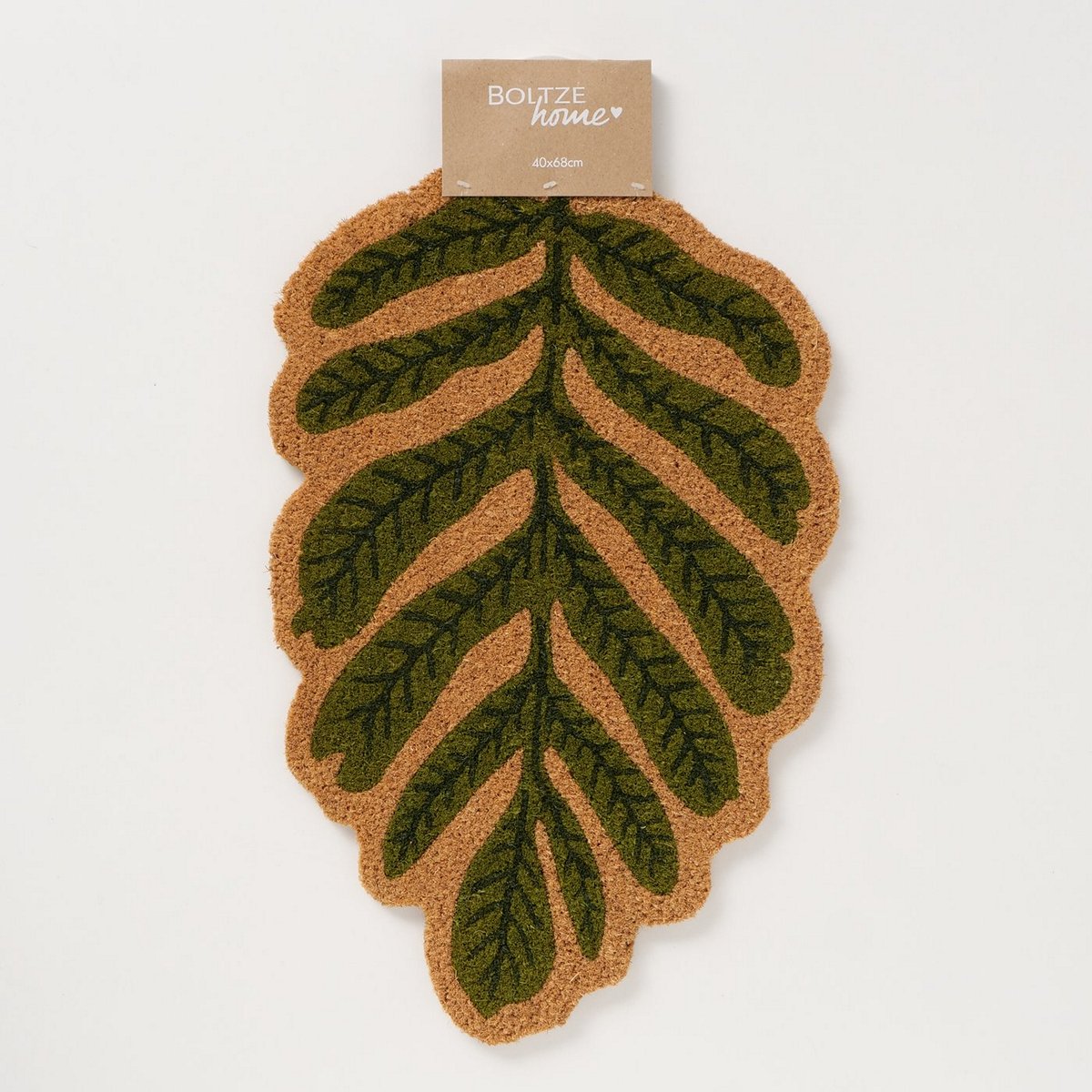 ΠΑΤΑΚΙ ΕΙΣΟΔΟΥ ΦΥΛΛΟ Blatt 68X40X1,5cm PVC, ΚΟΚΟΦΟΙΝΙΚΑΣ Natural