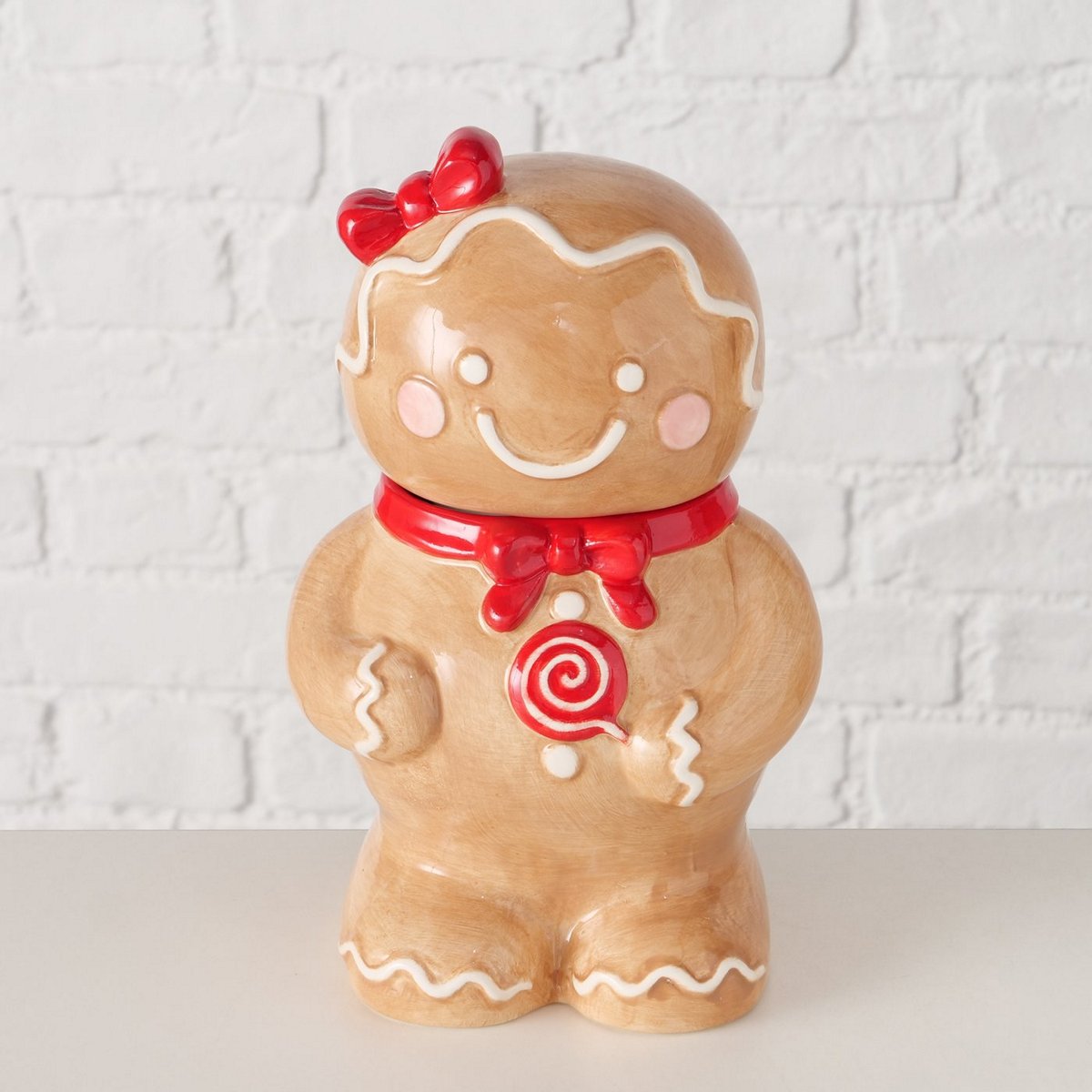 ΜΠΙΣΚΟΤΙΕΡΑ Ginger ΚΑΦΕ ΚΟΚΚΙΝΟ Dishwasher proof 13Χ11Χ22cm ΚΕΡΑΜΙΚΟ