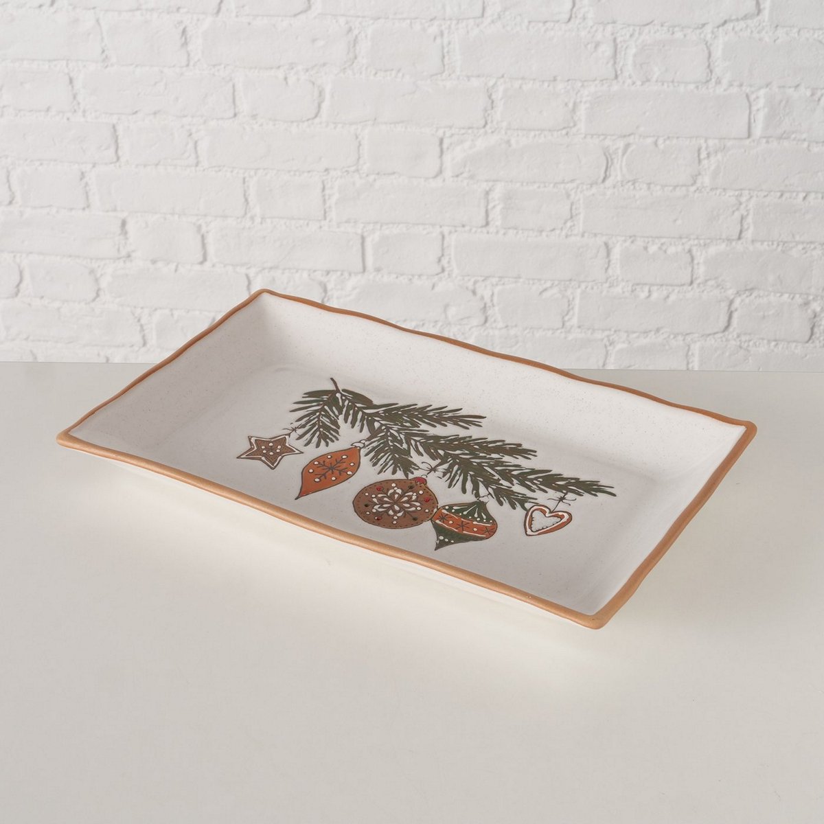 ΠΙΑΤΕΛΑ ΚΛΑΔΙ ΣΤΟΛΙΔΙΑ Franjo Dishwasher proof  35X21X3,5cm ΚΕΡΑΜΙΚΟ