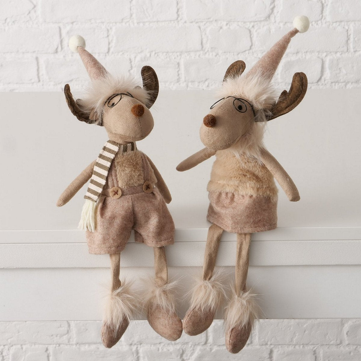 ΕΛΑΦΙ ΦΙΓΟΥΡΑ 2/ass ΑΓΟΡΙ/ΚΟΡΙΤΣΙ  ΜΕ ΓΟΥΝΑ ΦΙΓΟΥΡΑ ΚΑΦΕ Kalina 15X5X45cm polyester