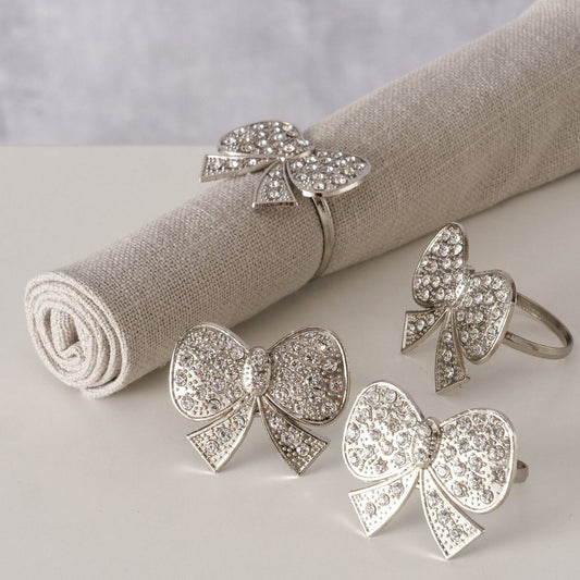 ΚΡΙΚΟΣ ΠΕΤΣΕΤΑΣ 4/ΤΕΜ ΦΙΟΓΚΟΣ ΑΣΗΜΙ ΜΕΤΑΛΛΟ ΜΕ ΣΤΡΑΣ ΣΥΣΚΕΥΑΣΙΑ 4ΤΜΧ Laetizia  4,7X4X4cm