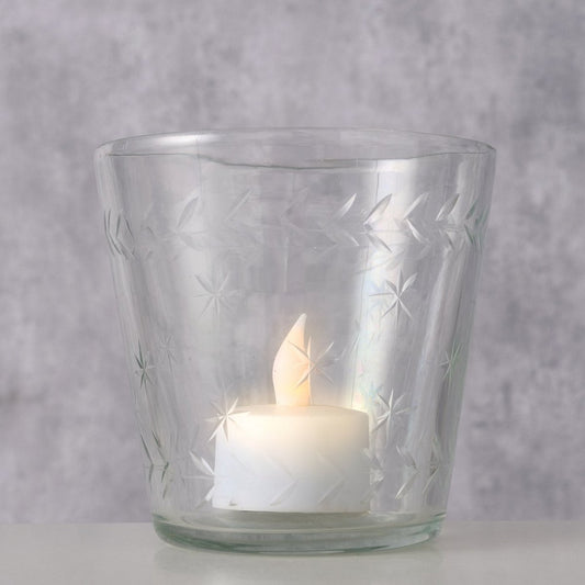 ΚΗΡΟΠΗΓΙΟ Cecily  H9,5cm D10cm ΔΙΑΦΑΝΕΣ ΓΥΑΛΙ