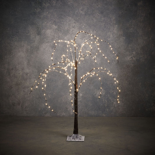 ΔΕΝΤΡΟ ΚΑΦΕ ΜΕ 240led ΚΛΑΣΣΙΚΟ ΛΕΥΚΟ IP44 timer - L120 W80cm pvc