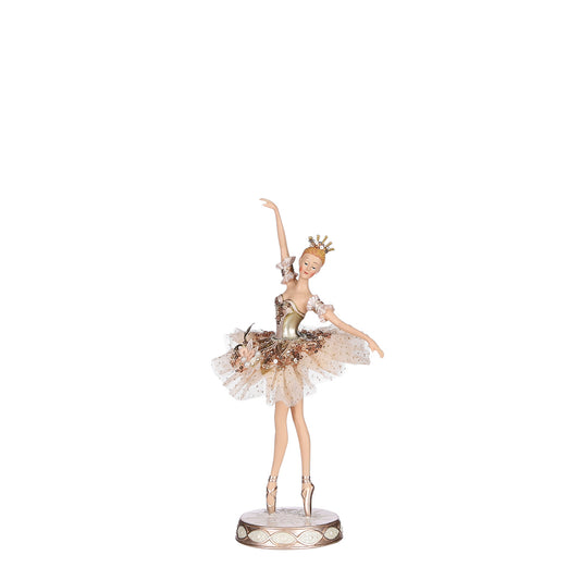 ΜΠΑΛΑΡΙΝΑ ΦΙΓΟΥΡΑ ΧΡΥΣΟ ΦΟΡΕΜΑ - L15xw11,5xh29cm polyresin