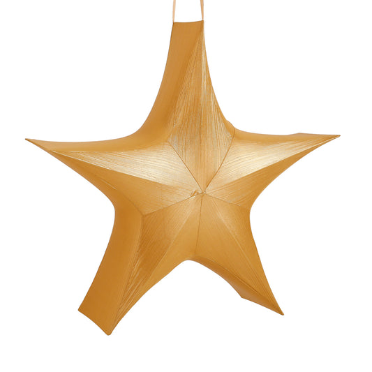 ΣΤΟΛΙΔΙ ΑΣΤΕΡΙ ΧΡΥΣΟ L110 w35,5 h95cm polyester