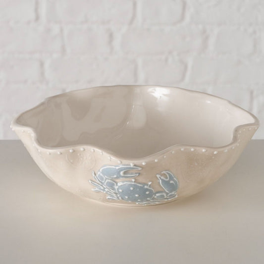 ΜΠΟΛ ΚΑΒΟΥΡΙ Gambero, ΜΠΕΖ ΜΠΛΕ Dishwasher proof, H6cm D21cm