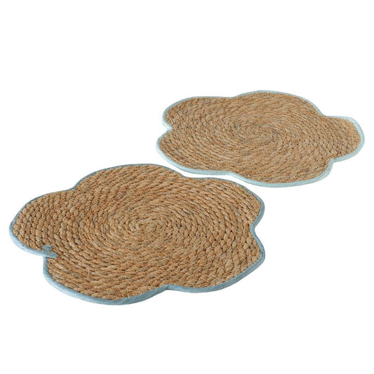 ΣΟΥΠΛΑ 2/ass 37/37/1 cm Colada,  ΦΥΣΙΚΟ Seagrass