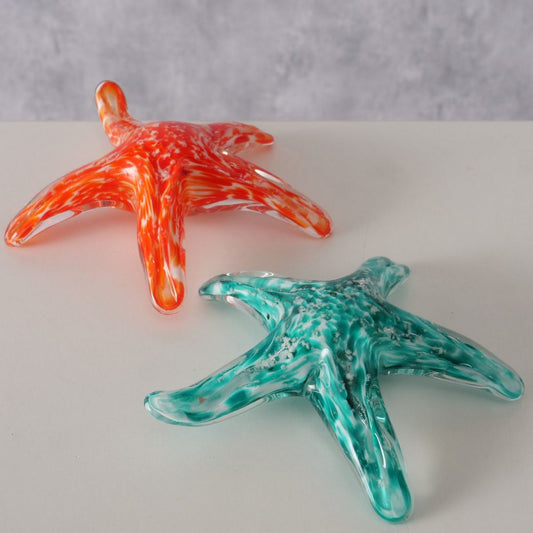 ΒΑΡΙΔΙΟ ΧΑΡΤΙΩΝ 2/ass ΑΣΤΕΡΙΑΣ Starfish Tony 11Χ11Χ3,50cm ΓΥΑΛΙ