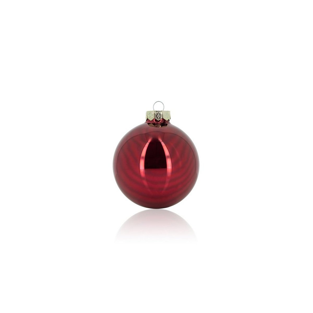 ΜΠΑΛΑ ΣΥΣΚΕΥΑΣΙΑ 12 ΤΜΧ VETRO ΚΟΚΚΙΝΟ BURGUNDY 10cm ΓΥΑΛΙ