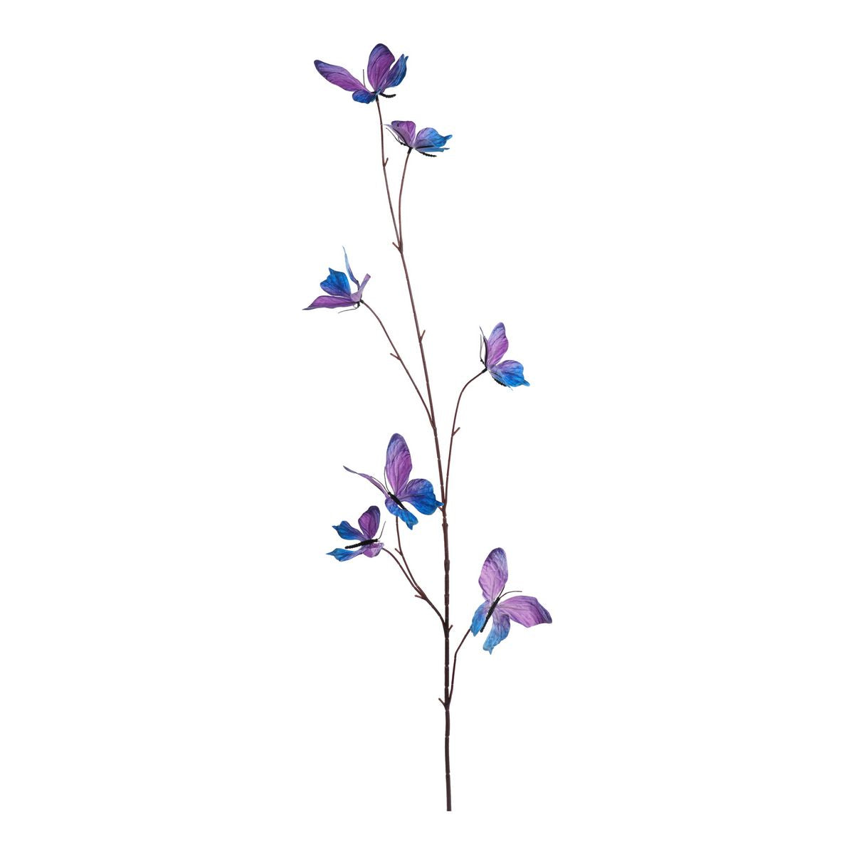 ΠΕΤΑΛΟΥΔΕΣ ΚΛΑΔΙ Χ 7 ΜΩΒ/ΜΠΛΕ 105cm ΣΥΝΘΕΤΙΚΟ