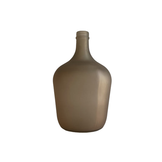 ΒΑΖΟ ΜΠΟΥΚΑΛΙ ΚΑΦΕ ΜΑΤ VETRO LT4 D18 H30cm ΓΥΑΛΙ
