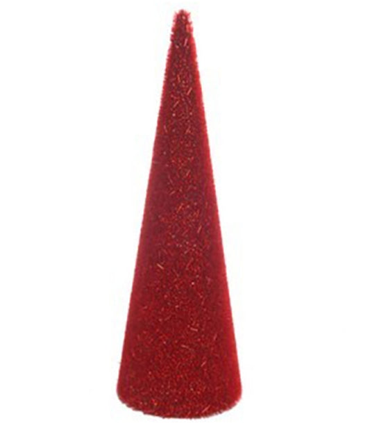 30 CM RED ΚΩΝΟΣ ΜΕ  ΧΑΝΤΡΕΣ