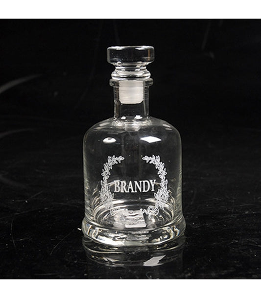 ΚΑΡΑΦΑ D10X19 CM ΜΕ ΚΑΠΑΚΙ ΓΥΑΛΙΝΗ 'BRANDY'
