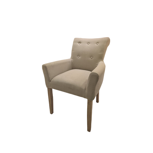 ΠΟΛΥΘΡΟΝΑ 65X74X92 CM ΠΛΑΤΗ ME ΚΟΥΜΠΙΑ LINEN STONE ΠΟΔΙΑ VIEUX BOIS