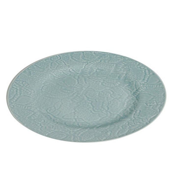 ΠΙΑΤΕΛΑ ΟΒΑΛ 40Χ30Χ2.8 CM LACE 5181-V/1347 BLUE